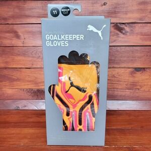 Puma Ultra Pro RC GoalKeeper Gloves Men‎ 11 Sunset Glow Orange Black 04185909